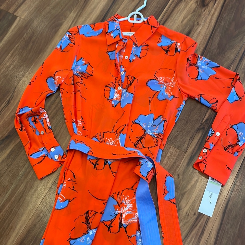 Foxcroft NWT shirt dress from Bloomingdale’s